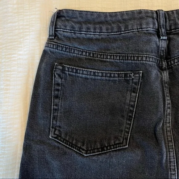 Topshop Moto Black Denim Skirt - Picture 11 of 14